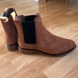 Clark’s ankle boots, size 8